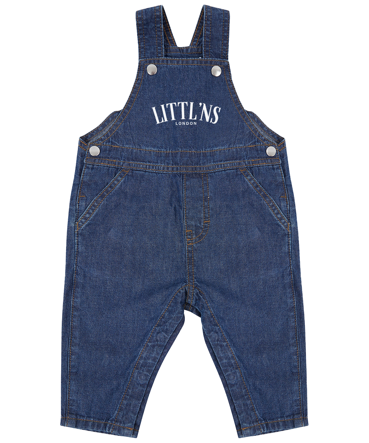 Littlns™ LDN Dunagrees - Washed Blue