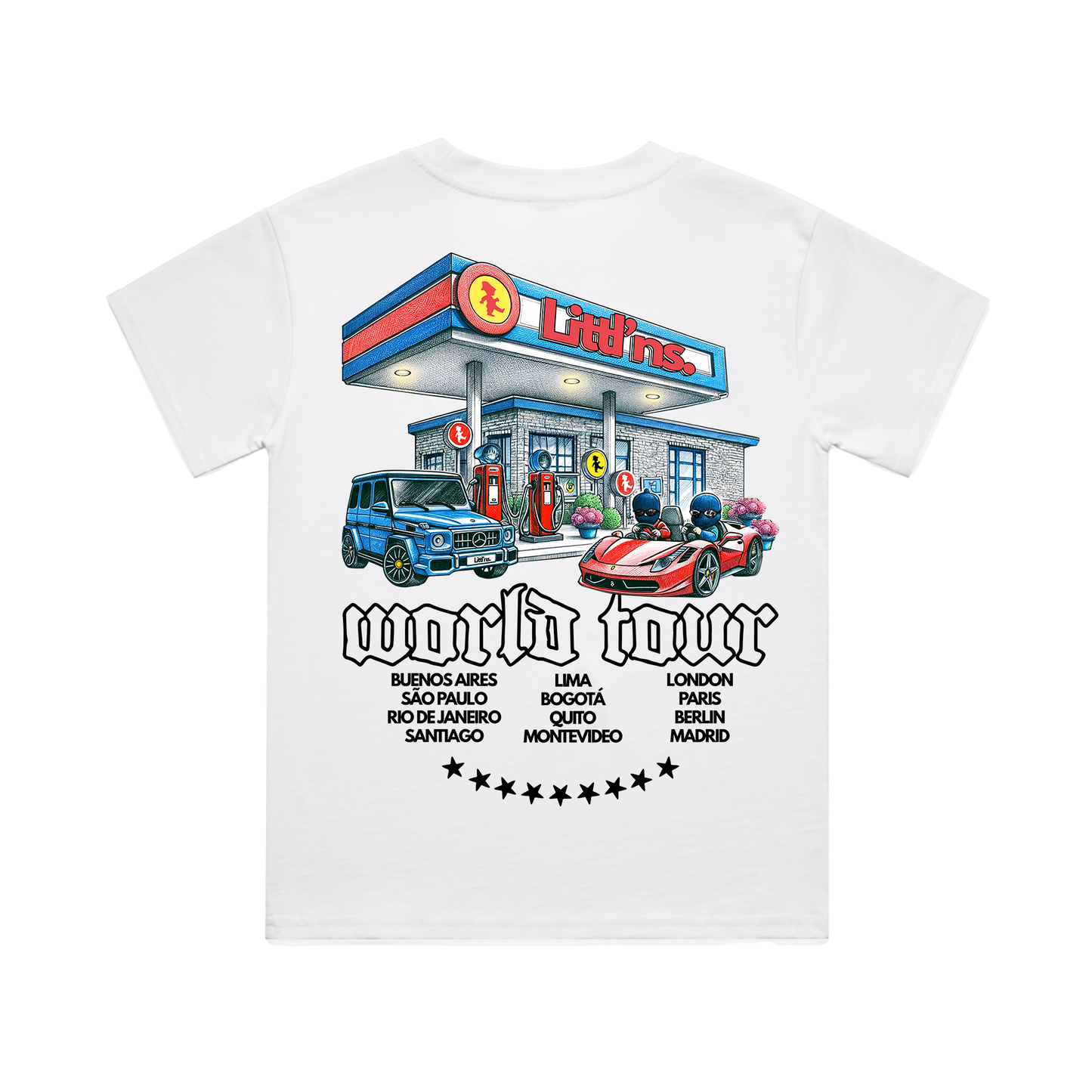 World Tour Tee - White