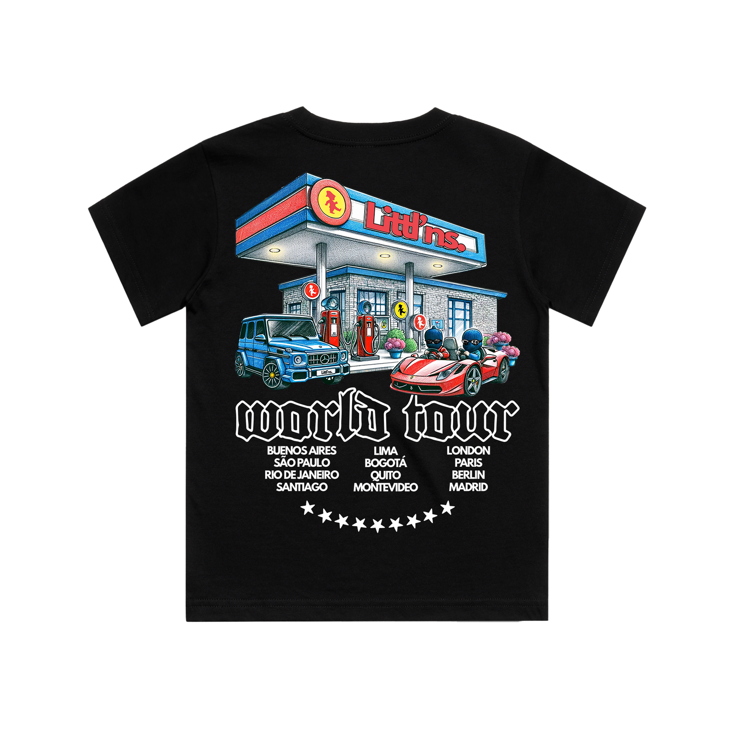 World Tour Tee - Black