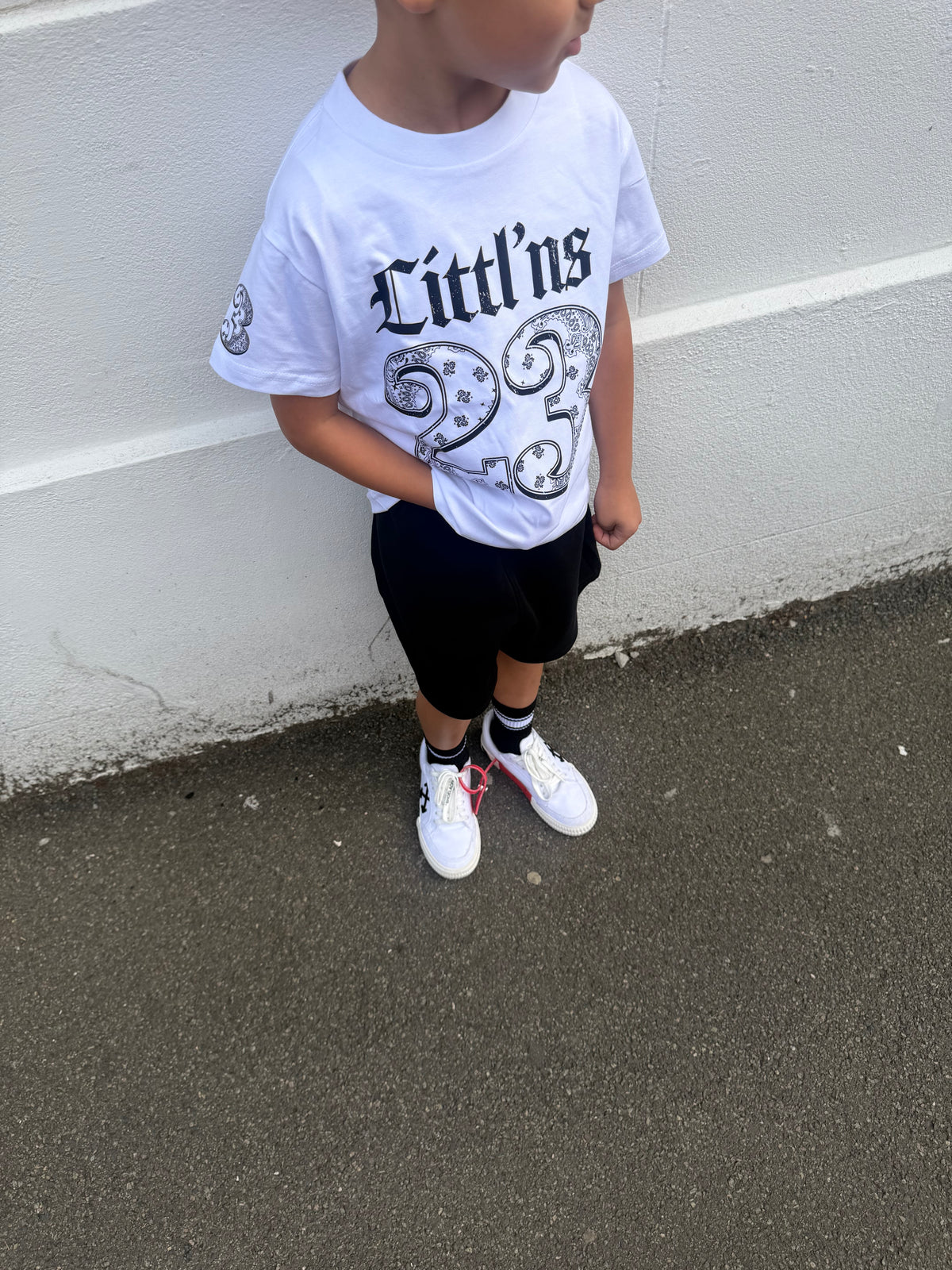 Littl’ns 23 Tee - White