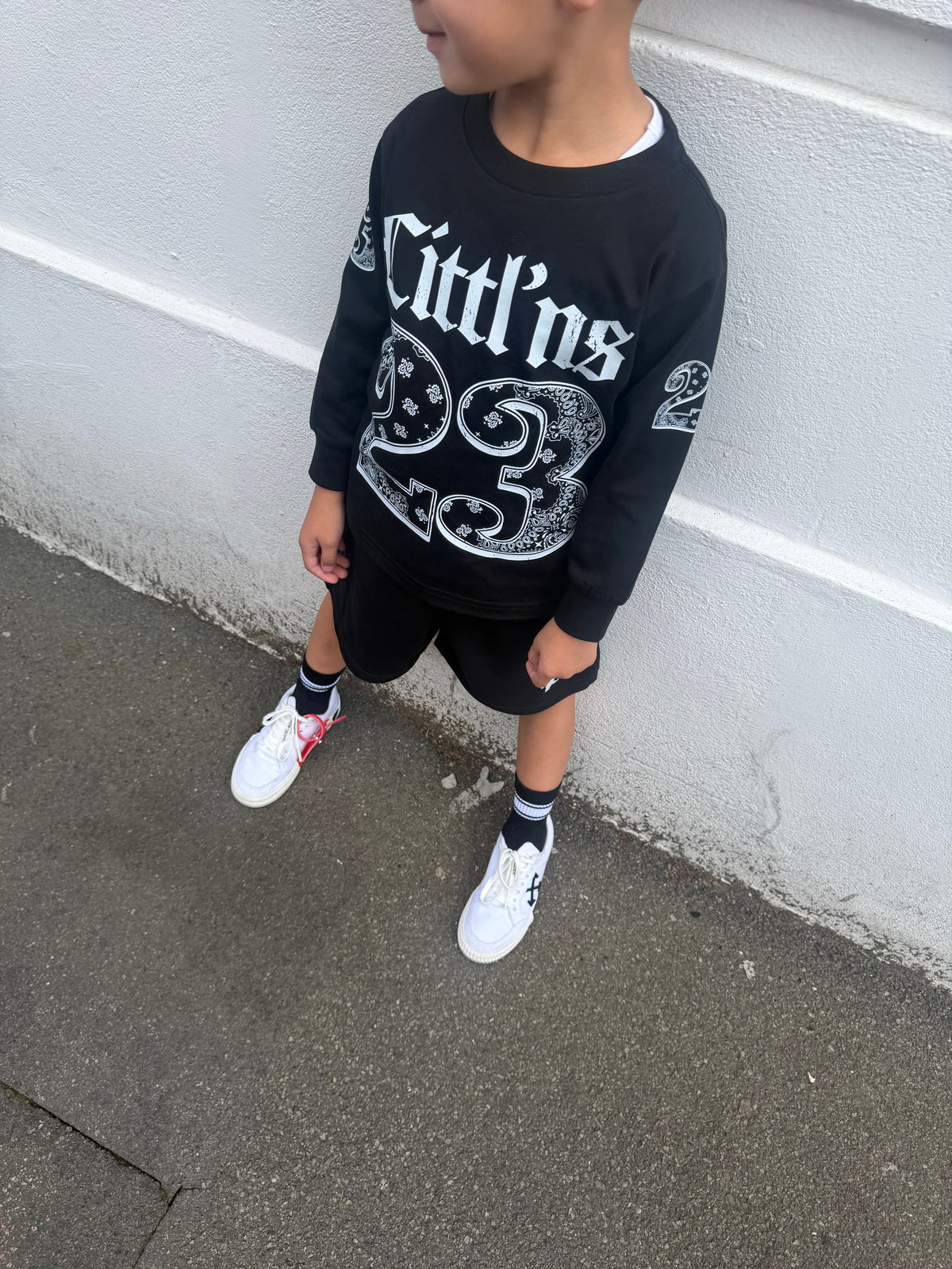 Littl’ns 23 Long Sleeve - Black