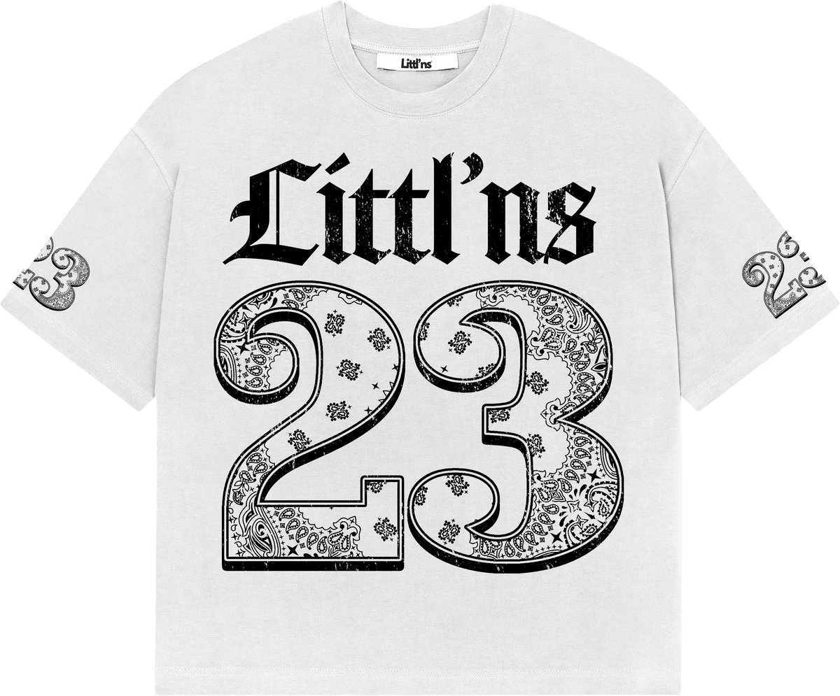 Littl’ns 23 Tee - White