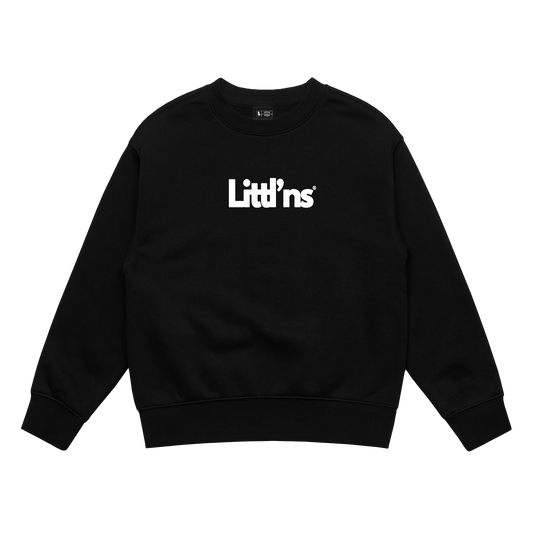 Littlns™ Logo Sweatshirt - Black