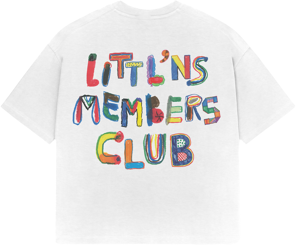Members Club Tee - White