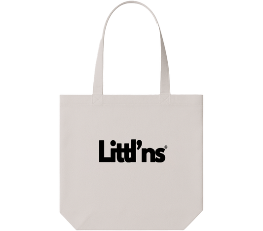 Littlns™ Logo Tote Bag - Ecru